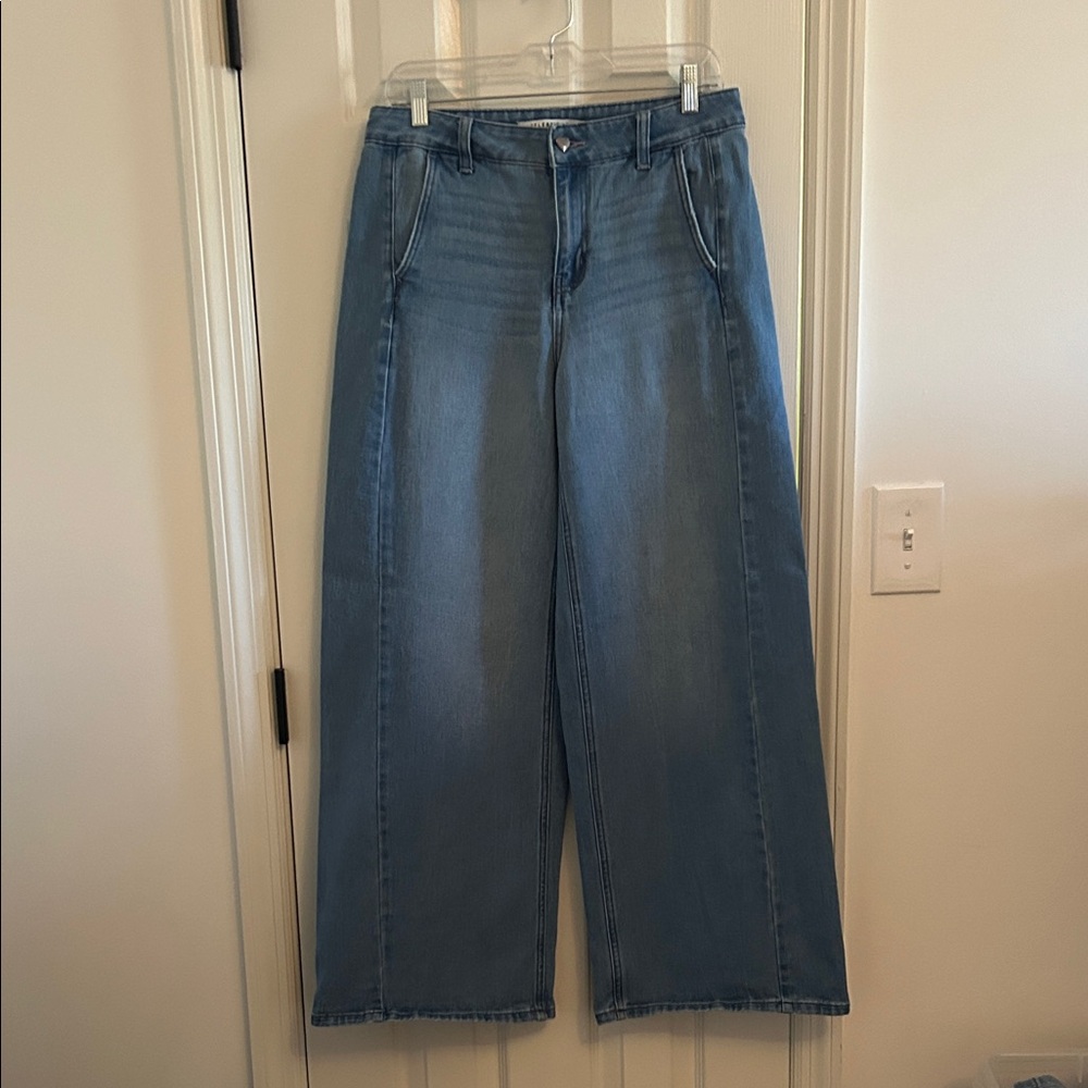 Celebrity Pink Light Blue Flare Jeans